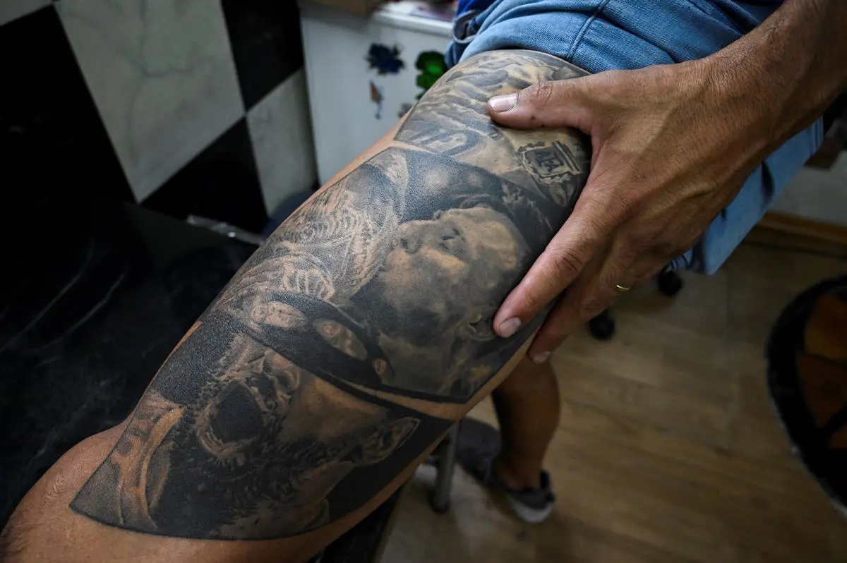 Lionel Messi, tatuaje de Messi, Messi Copa Mundial de la FIFA 2022