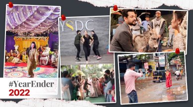 Most viral wedding videos of 2022: From Pakistani woman Ayesha’s dance to a groom gifting his wife a donkey, marriage, Indian weddings, big fat indian wedding, most viral videos, 2022 wedding season, wedding attire, viral, trending, Indian Express