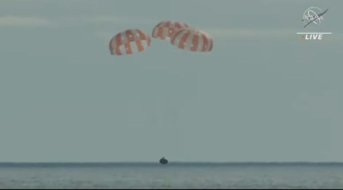 Artemis 1 Splashdown Live Updates Orion splashes down in Pacific Ocean
