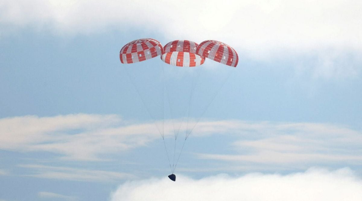 NASA, Artemis 1, Orion, landing, splashdown