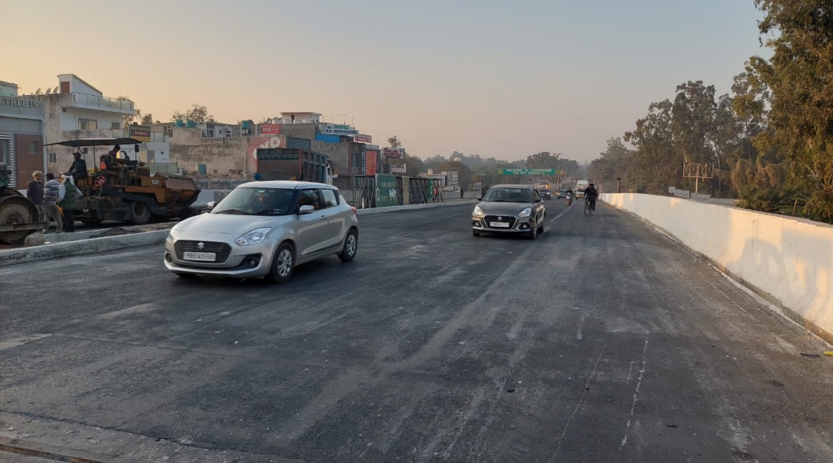 From 20 to 4 mins new Chandigarh Zirakpur flyover brings down