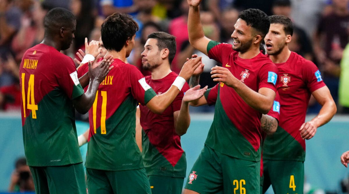 Gonçalo Ramos, que substitui Cristiano Ronaldo na escalação, marca um excelente hat-trick na passagem de Portugal às quartas de final da Copa do Mundo