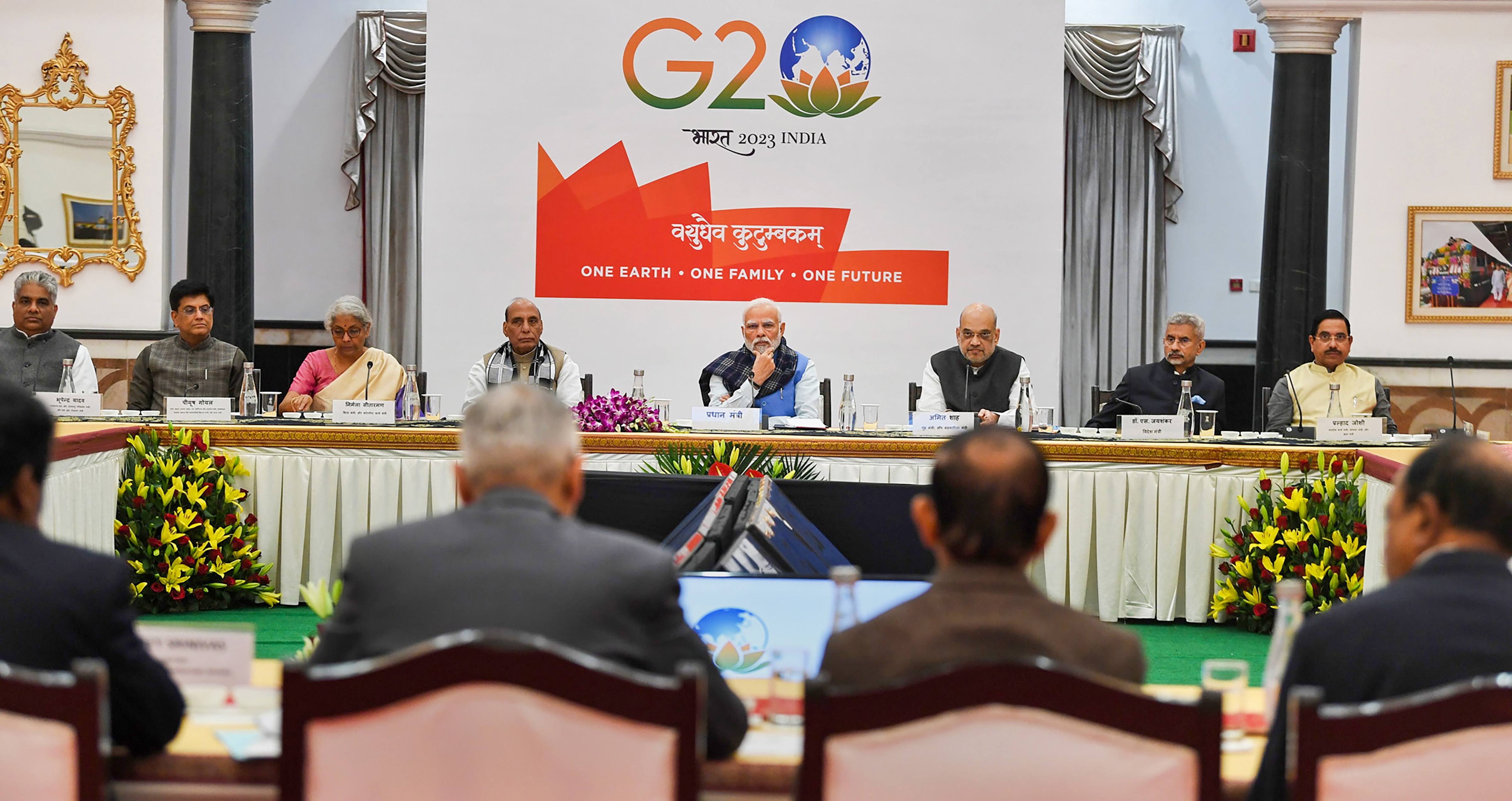 In BJP meet, PM Modi urges party to showcase G20 events under India’s