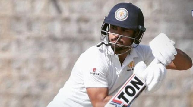 Manish Pandey slammed 14 fours and 11 sixes for an unbeaten double century (208 in 186 balls). (Twitter/Delhi Capitals)