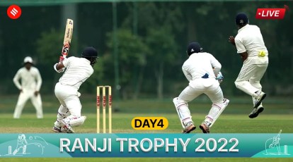 Ranji trophy store live score