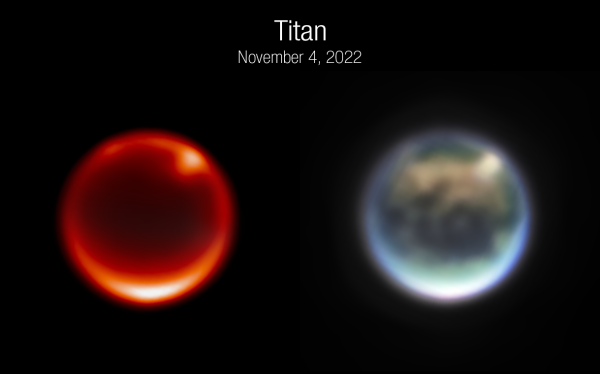 James webb space telescope | saturn moon | titan
