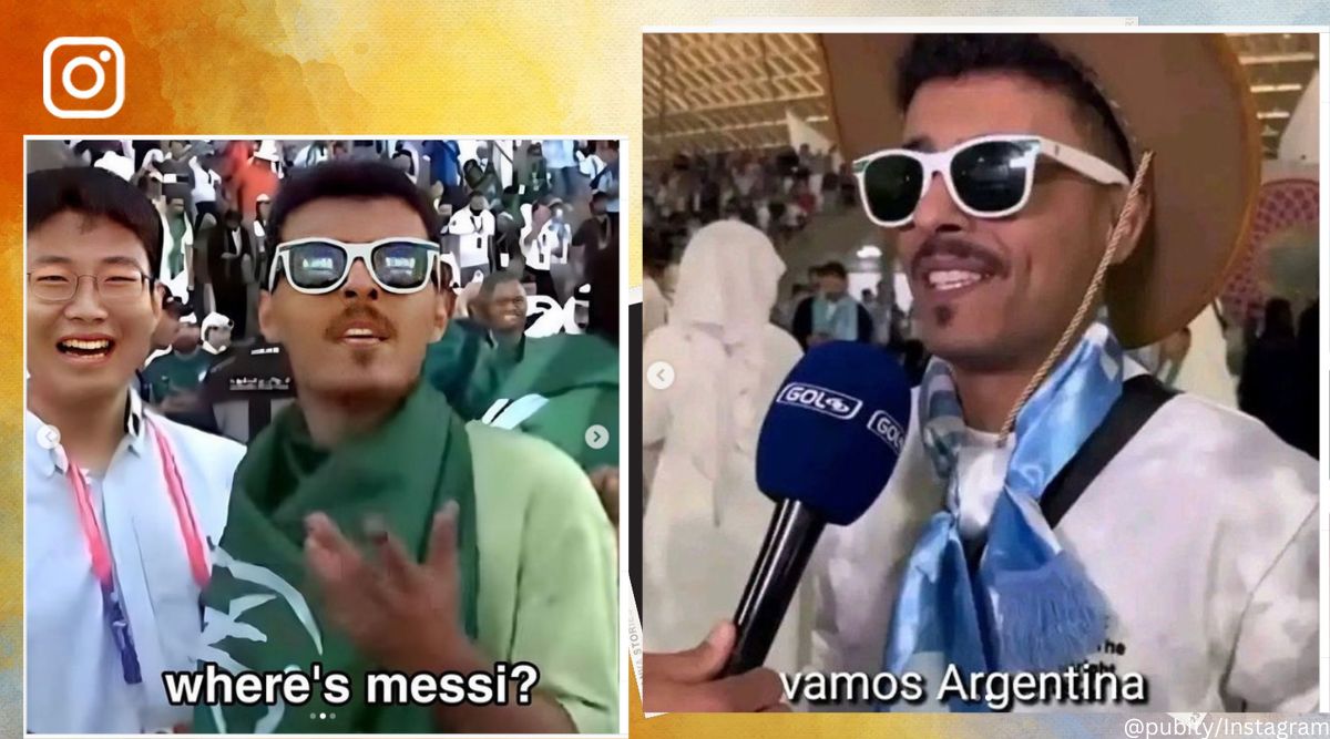 كأس العالم FIFA: مشجع سعودي سخر من ليونيل ميسي بعد الهزيمة يرتدي الآن قميص الأرجنتين