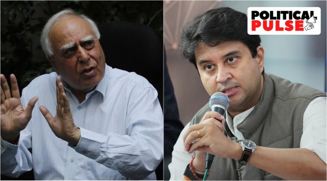 Jairam Ramesh said Kapil Sibal (left) maintained a "dignified" silence after leaving Congress, but  Jyotiraditya Scindia is a "240carat gaddar".