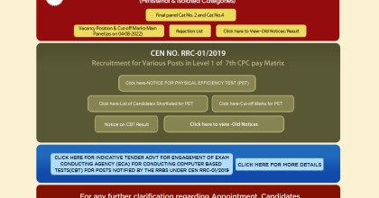 RRB Group D result declared, RRB Group D recruitment result declared, RRB Group D result announced, RRB Group D results, Railway Recruitment Board, RRB results, sarkari Naukri, Govt jobs