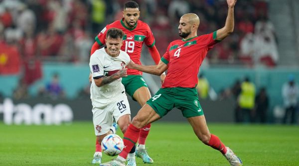 Moroccan midfielder Sofyan Amrabat has been a rock, but can he rein in ...