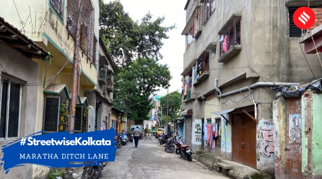 In the nearly three centuries that have passed since it was first excavated, the Maratha Ditch has reduced considerably in size as the city of Kolkata grew and expanded. (Express photo by Neha Banka)