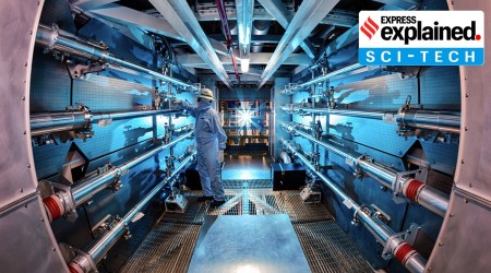 The experiment was carried out by researchers at the Lawrence Livermore National Laboratory in California. (AP)