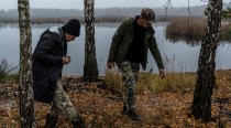 In forests full of mines, Ukrainians find mushrooms and resilience