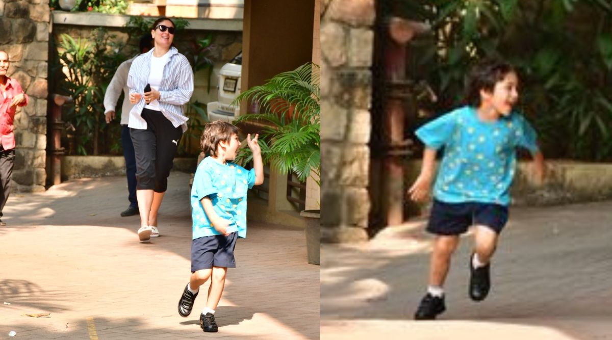 1200px x 667px - Kareena Kapoor chases after Taimur Ali Khan, watch video | Entertainment  News,The Indian Express