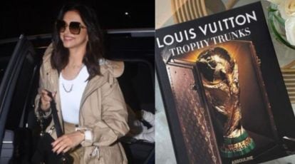 Deepika Padukone unveils FIFA World Cup 2022 trophy from a Louis Vuitton  trunk