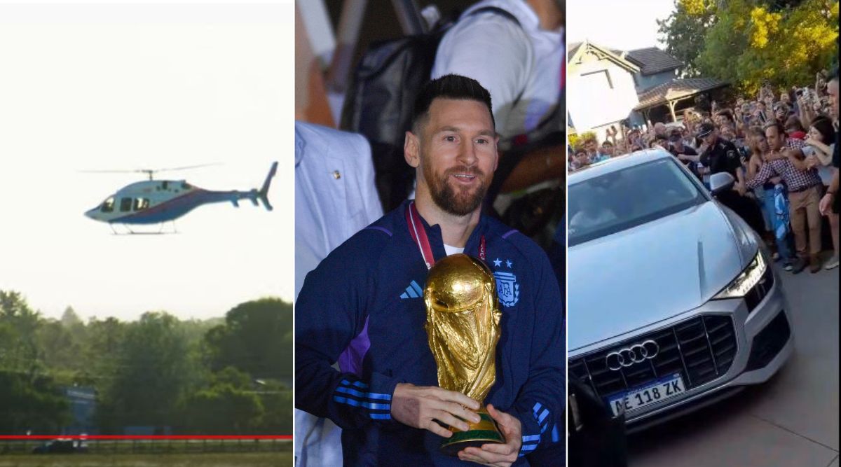 Mira: ¿Qué pasó cuando Messi llegó a su casa en Rosario, Argentina?