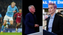 Erling Haaland, While you were asleep, Didier Deschamps, France Football coach, US women soccer team skipper, Equal pay bill in US, Equal pay to women footballers, man city vs Liverpool, English League Cup