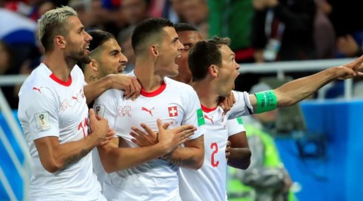 Switzerland beat Serbia 3-2 to qualify for the Round Of 16 of the FIFA World Cup 2022. (Reuters)