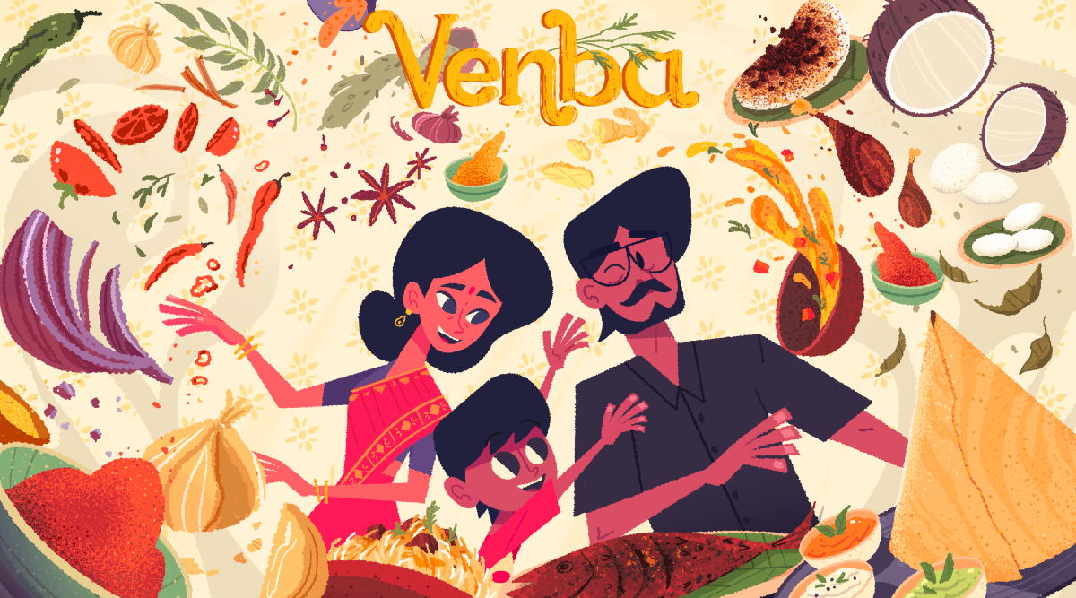Een videogame die draait om het verhaal van een Zuid-Indiase immigrant en het ene recept na het andere