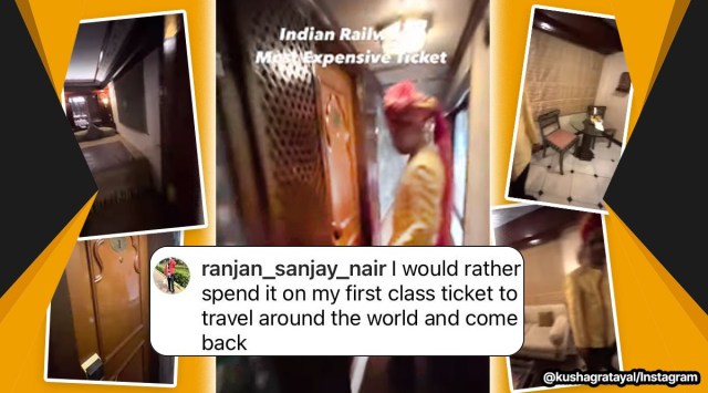 The Maharajas’ Express train, luxury train in India, royal travel, Indian Railways, train travel, luxury, expensive train, most expensive train ticket in India, viral, trending, Indian Express