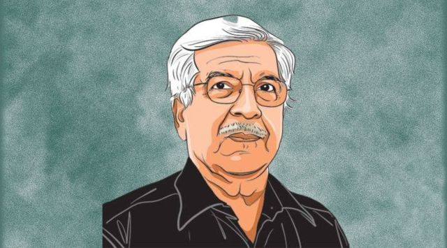 The Indian Express had last met Professor Alagh at his residence at Surdhara Bungalows in Ahmedabad in January 2022 where he spoke at length about the economy of Gujarat and the Vibrant Gujarat summit. (Express Photo)