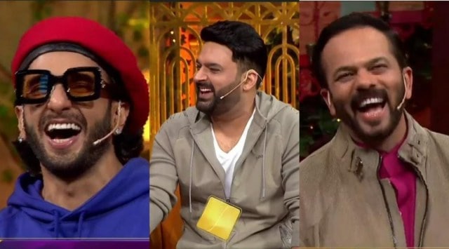 The cast of Cirkus, along with director Rohit Shetty, visited The Kapil Sharma Show to promote their film (Photo: Screengrab Kapil Sharma/Instagram)