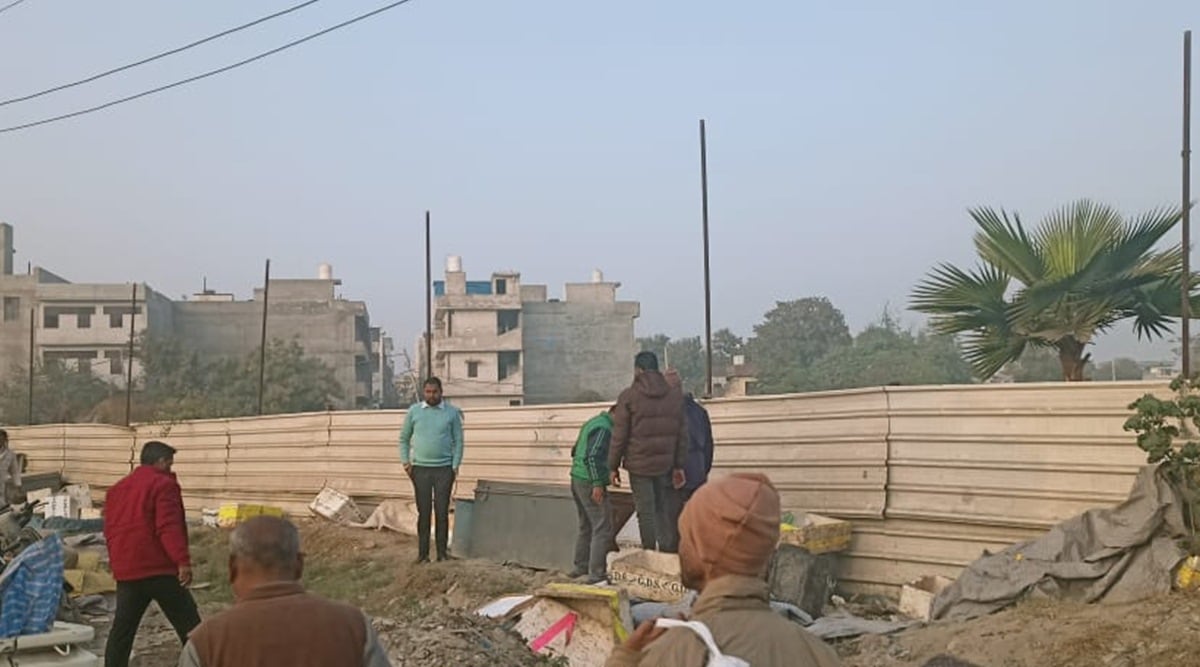 Ludhiana civic body removes illegal fish market near Chand Cinema