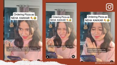 Neha Kakkar Xxx Sexy Video - Woman prank calls pizza outlet in Neha Kakkar's voice and it's hilarious.  Watch | The Indian Express
