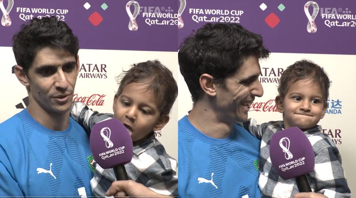 watch-morocco-goalkeeper-yassine-bounou-s-son-mistakes-mic-for-ice