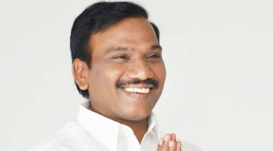 DMK MP A RAJA