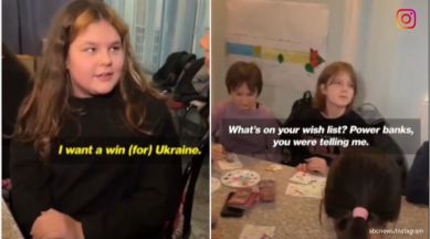 christmas in Ukraine, children make christmas ornaments in ukraine, ukraine christmas, christmas, peace in ukraine, indian express