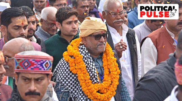 Congress leader Ajay Rai takes out a Bharat Jodo Yatra in UP's Chandauli. (Facebook/Ajay Rai)