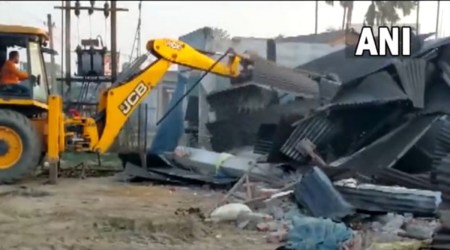 The district administration had served notices to over 1,000 families of alleged encroachers in October to clear the land. (ANI)