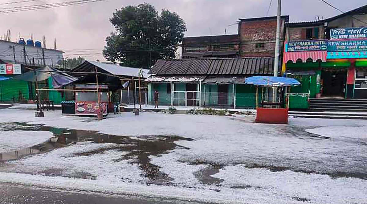 1200px x 667px - Hailstorm hits Assam; over 500 houses damaged | North East India News,The  Indian Express