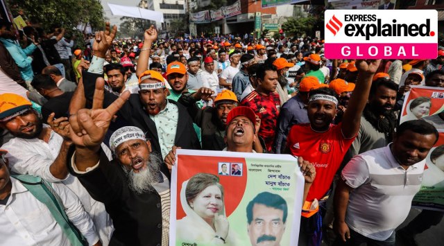 The Politics Behind Bangladesh Protests Explained News The Indian Express