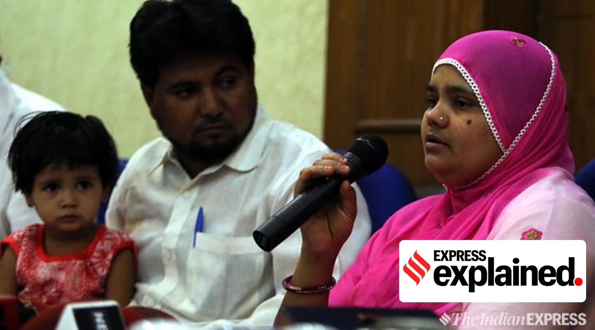 Bilkis Bano with her family