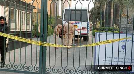 "The number from which the message came was traced to Delhi and we had duly informed Delhi Police. (Express Photo by Gurmeet Singh)