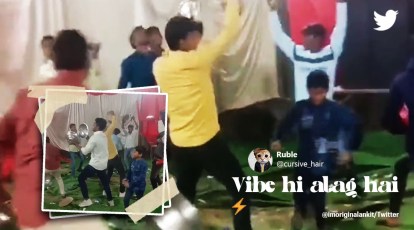 Bang, baaja, baarat: Guests at this wedding grabbed utensils to spice up the dance | Trending News,The Indian Express Bang, baaja, baarat: Guests at this wedding grabbed utensils to spice up the dance | Trending News,The Indian Express