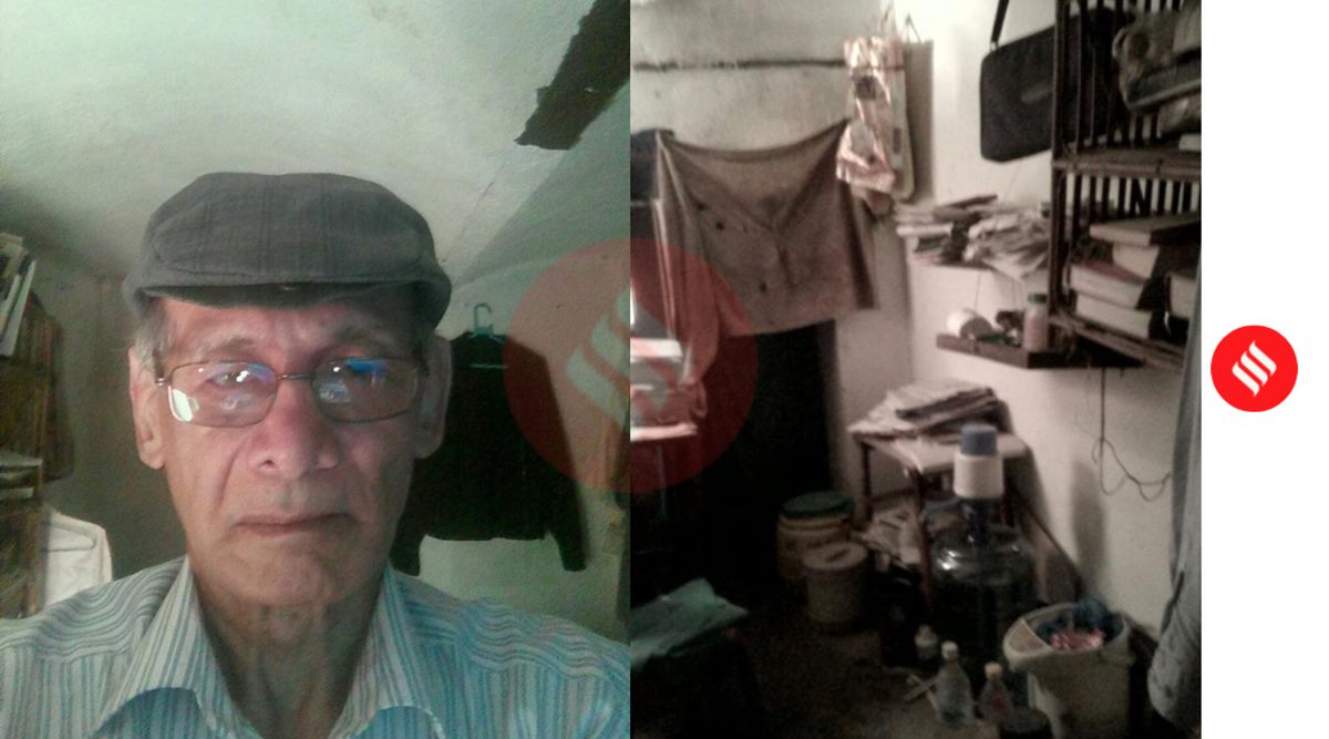 Charles Sobhraj (left); his cell in a Kathmandu prison in 2016. (Credit: Charles Sobhraj)