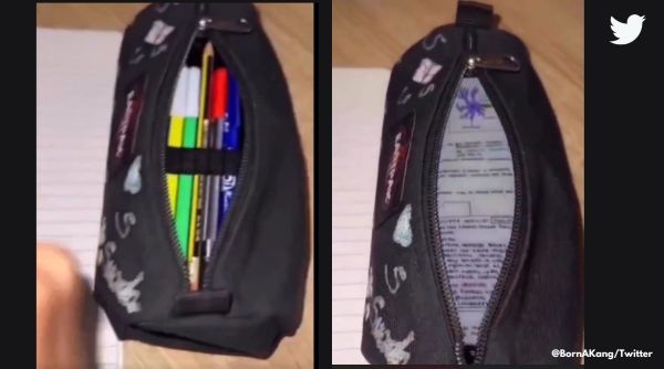 Cheating hack, viral cheating hacks, cheating technique phone inside the pencil cases, failed cheating hacks, viral tweets cheating hacks, indian express
