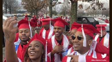 NBA player Chris Paul, Chris Paul graduates from Winston-Salem State University, NBA player Chris paul gives 2500 dollars to classmates, basketball star gives $2,500 to all classmates, good news, indian express