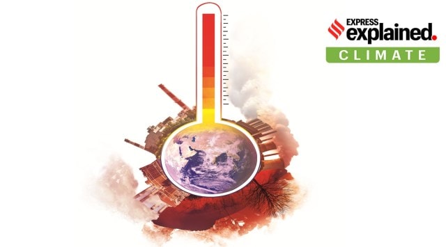 Climate disasters across the world increased almost five-fold from the 1970-79 decade to the 2010-2019 period.However, the number of human lives lost declined by almost 70 per cent. (Illustration: Suvajit Dey)