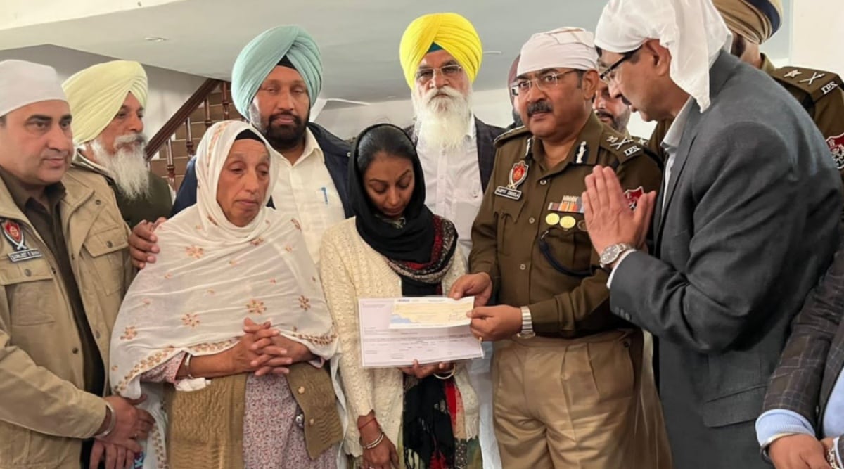 Nakodar killings: Cop’s kin get Rs 2 cr, businessman’s family waits for word on compensation from govt