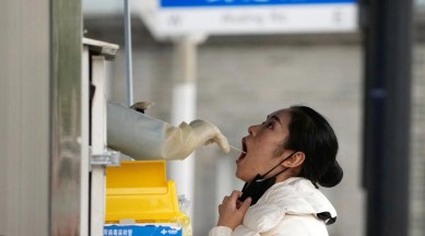 covid, china news, indian express