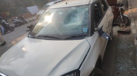delhi car accident