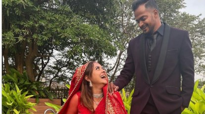 414px x 230px - Devoleena Bhattacharjee shares video of court marriage, thanks husband  Shanwaz Shaikh for being there always | Television News - The Indian Express