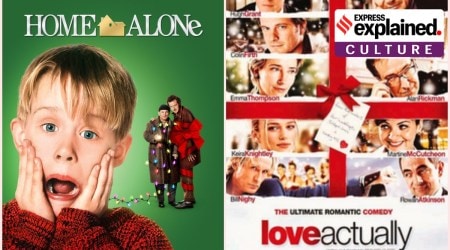 Posters of films Home Alone starring McCaulay McCulkin (L) and Love Actually (R). (Source: family.20thcenturystudios.com/Wikipedia)
