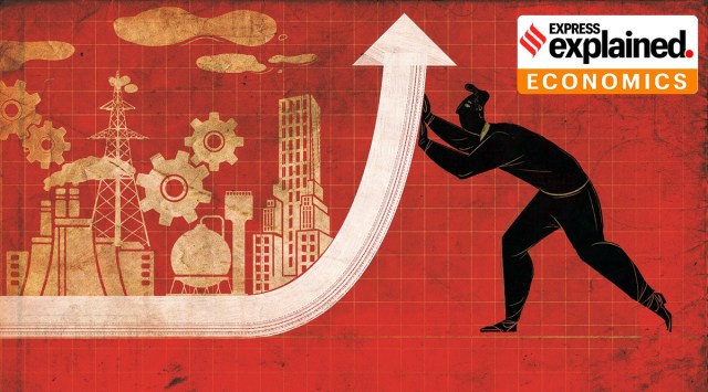 Emerging markets such as India will have to continue grappling with the paradoxical situation of a 
strong dollar and elevated commodity prices — typically, they move in opposite directions (Illustration: Suvajit Dey)