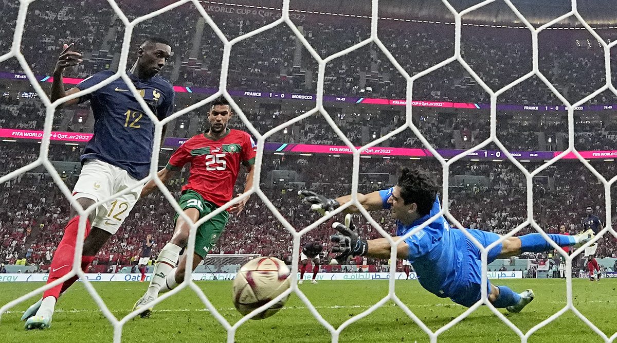 France vs Morocco Beauty on the field, but ugliness from the right