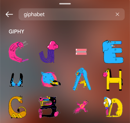 giphabet